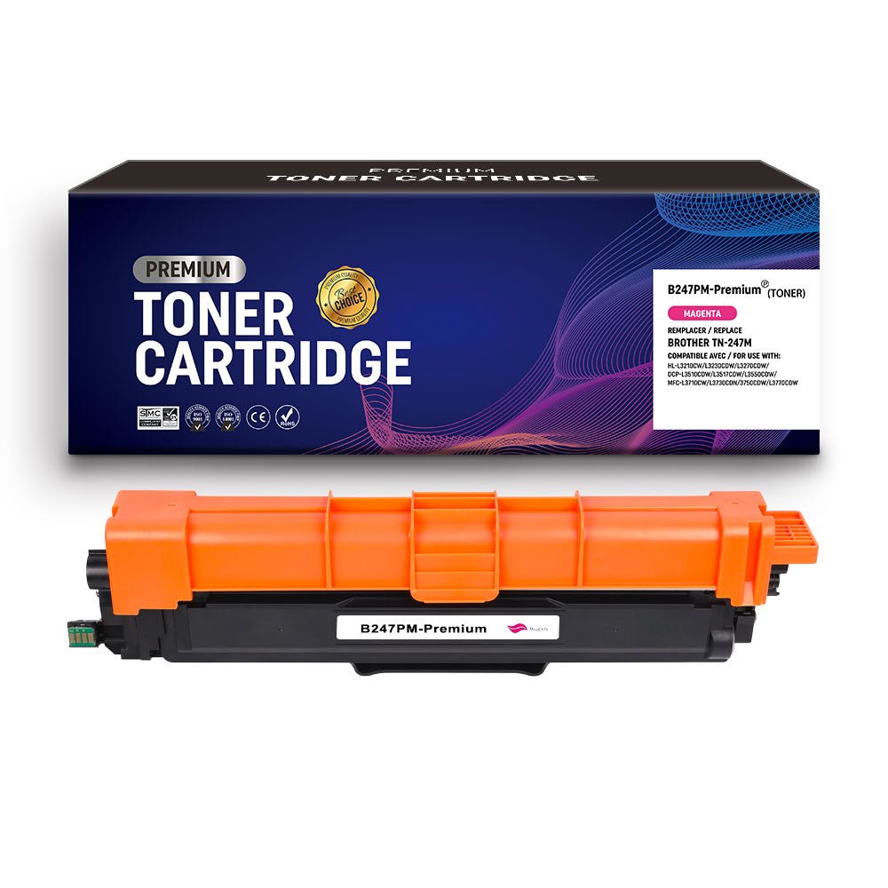 Cartouche de toner Compatible Brother TN-247M Magenta 2300pages - KERA FRANCE Cartouche de toner Compatible Brother TN-247M Magenta 2300pages - KERA FRANCE